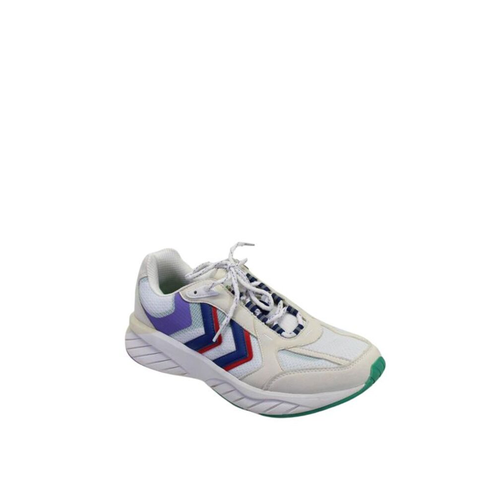 Hummel Mens Textile Chevron Print Low Top Trainers Multicolor Size 9US 42EU